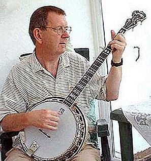 Instrumento musical banjo