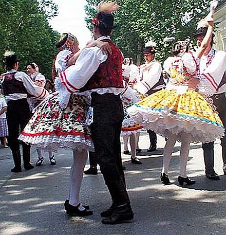 Czardas madžarski ples