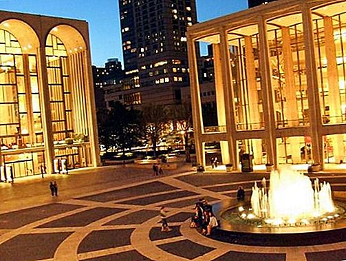 Lincoln Center for the Performing Arts-gebouwencomplex, New York City, New York, Verenigde Staten