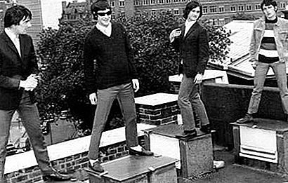 Nhóm nhạc rock Kinks Anh