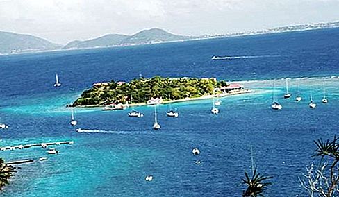 Kepulauan Kepulauan Virgin Britain, Laut Caribbean