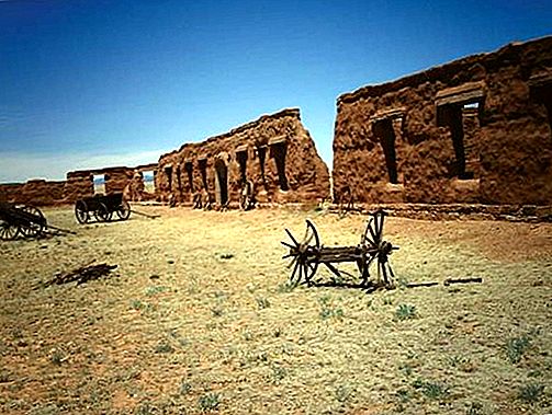 Fort Union National Monument nationaal monument, New Mexico, Verenigde Staten