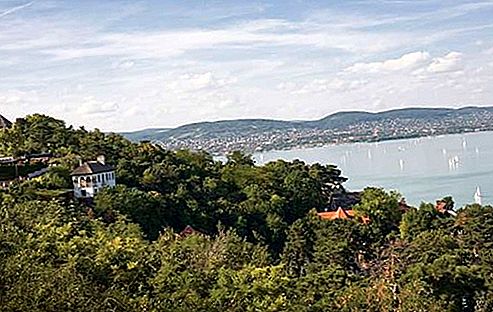 Het Balatonmeer, Hongarije