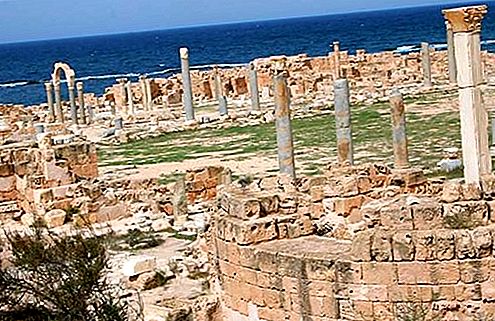 Senasis Sabratos miestas, Libija