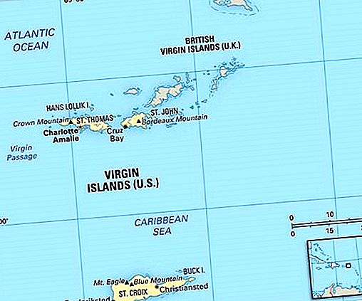 Νησιά των Παρθένων Νήσων, Καραϊβική Θάλασσα