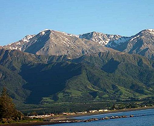 Kaikoura Range berg, Nya Zeeland