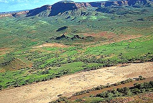Kralj Leopold pokriva planine, zapadna Australija, Australija