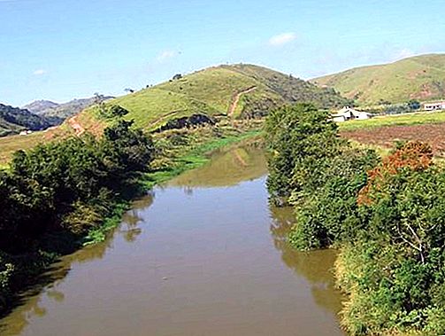 Fluss Paraíba do Sul, Brasilien