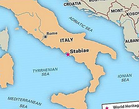 Kota kuno Stabiae, Italia