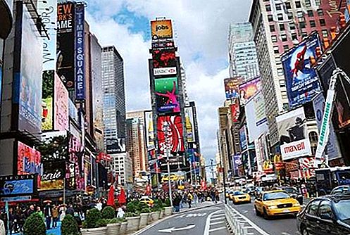 Times Square aikštėje, Niujorke, Niujorke, JAV