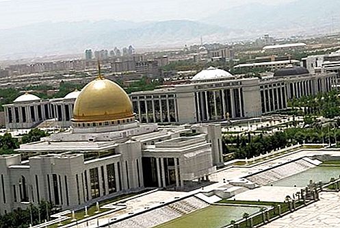 Ibu negara Ashgabat, Turkmenistan
