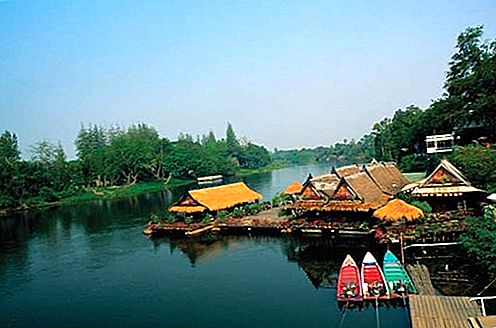 Khwae Noi River-rivier, Thailand