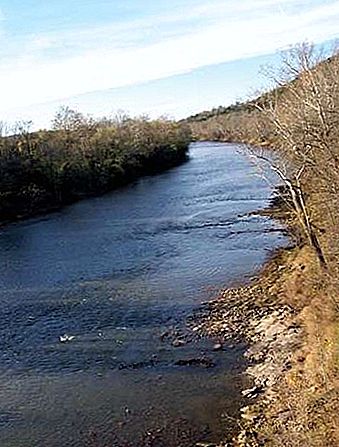 נהר Meramec נהר, מיזורי, ארצות הברית