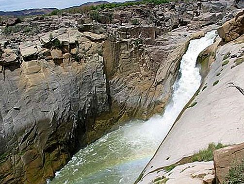 Augrabies Falls foss, Sør-Afrika