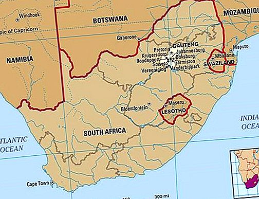 Provincie Gauteng, Jižní Afrika