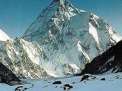 Muntele K2, Asia