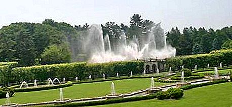 Longwood Gardens puutarha, Kennett Square, Pennsylvania, Yhdysvallat