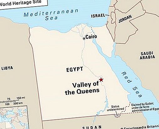 Site archéologique de la vallée des reines, Egypte