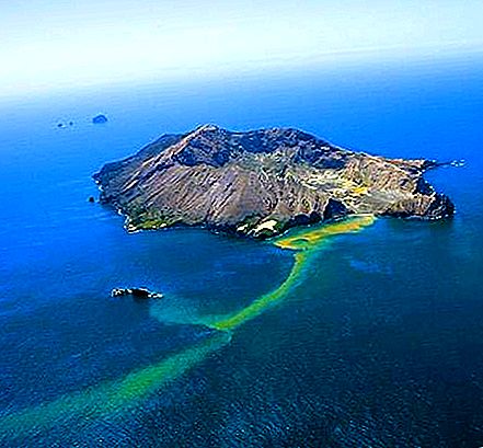 व्हाइट आइलैंड द्वीप, न्यूजीलैंड