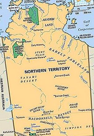 澳大利亚北领地巴瑟斯特岛