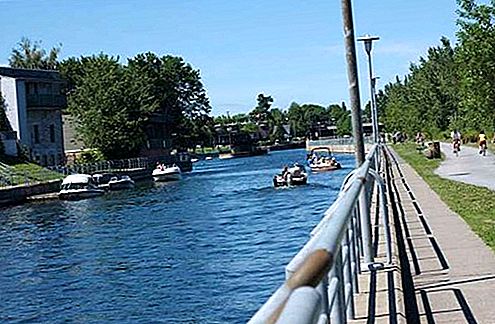 Chambly Canal waterway, Canada