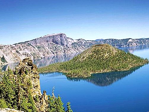 Crater Lake sø, Oregon, USA