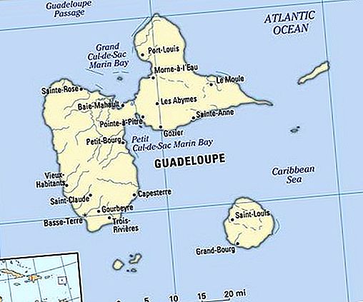Čezmorski departma Guadeloupe, Francija