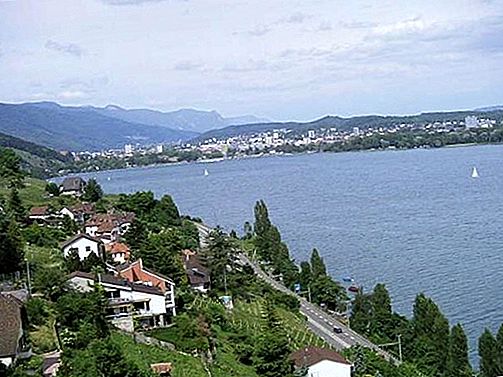 Lawa ng Lake Biel, Switzerland