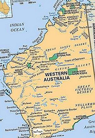 Užšia západná Austrália, Austrália