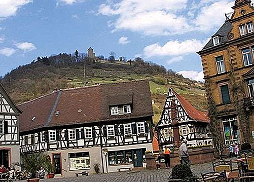Odenwald-regionen, Tyskland