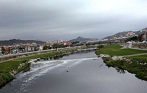 Fluss Besós, Spanien