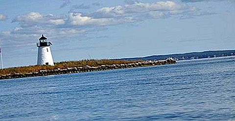 Buzzards Bay inlet, Massachusetts, Stati Uniti