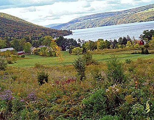 Finger Lakes lakes, 뉴욕, 미국