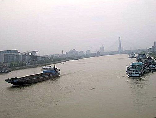 Han River-rivier, Shaanxi en Hubei-provincies, China