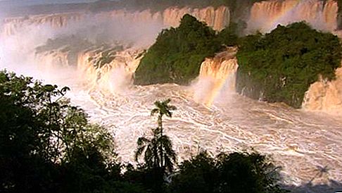 Iguaçu River River, Brasilien