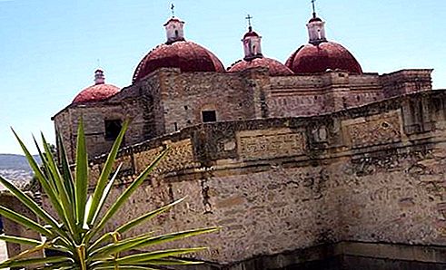 Mitla archeologische vindplaats, Mexico
