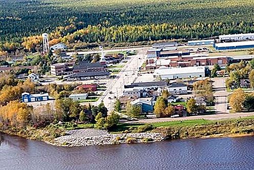 Moosonee incorporated locality、オンタリオ、カナダ