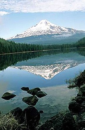 Mount Hood mountain, Oregon, Spojené státy americké