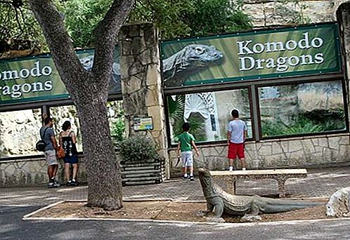 San Antonio Zoološki vrtovi in ​​akvarij San Antonio, Teksas, Združene države Amerike