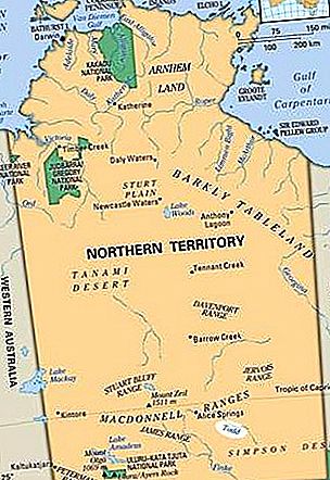 نهر تود ، الإقليم الشمالي ، أستراليا