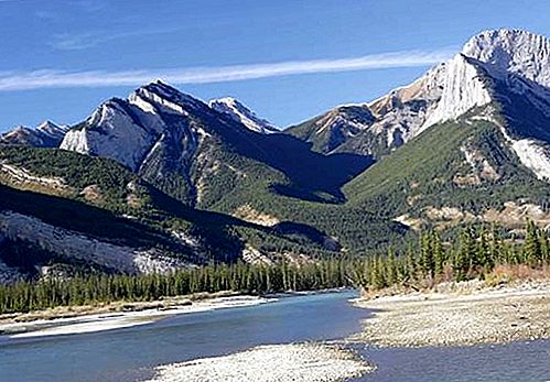 Río Athabasca River, Canadá