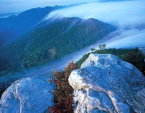 Cumberland Gap mountain pass, Spojené státy americké