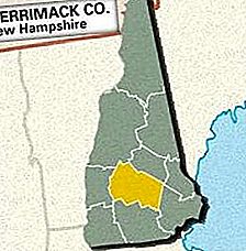 Ang county ng Merrimack, New Hampshire, Estados Unidos