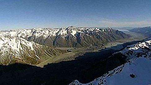 เทือกเขาแอลป์ตอนใต้ของนิวซีแลนด์