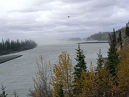 Tanana River river, Alaska, USA