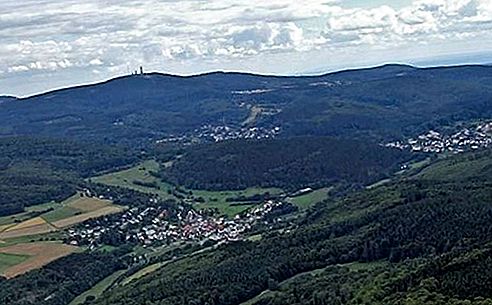 Taunus hegyvidék, Németország