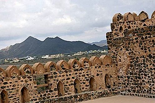 Al-Ḥajar-bergen, Arabien