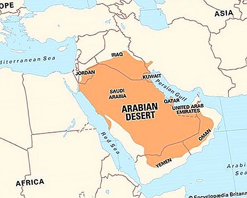 Arabská pouštní poušť, Arabský poloostrov
