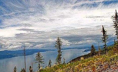Flathead Lake lake, Montana, Spojené státy americké