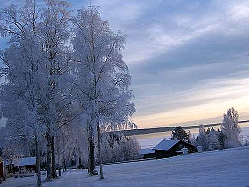 El llac Siljan, Suècia